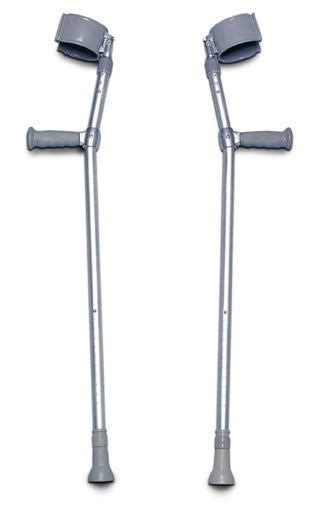 Lofstrand Forearm Crutches Front Entry Diamond Athletic