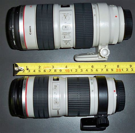 Canon 70 200 L Series Lenses Side By Side I Recently