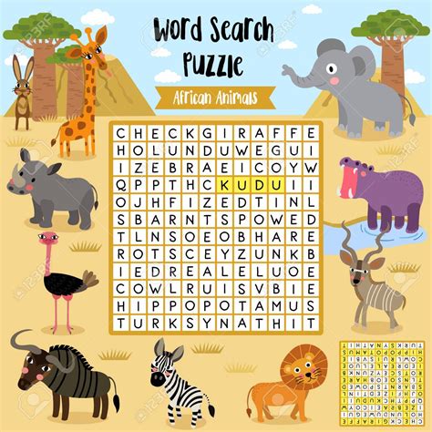 Free Printable Animal Puzzles Aulaiestpdm Blog