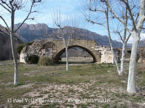 Pont De Camarasa Camarasa Noguera Catalunya Medieval