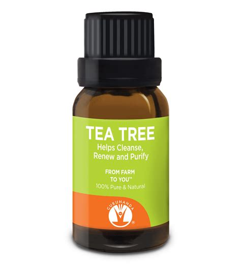 Tea Tree Essential Oil 100 Pure And Natural Gurunanda Gurunanda Dev
