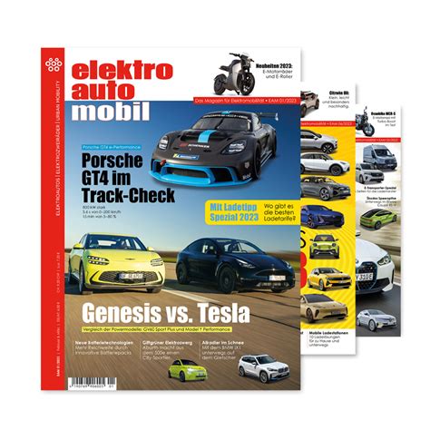 Elektroautomobil Das Magazin Für Elektromobilität Jahresabo Befristet