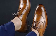 sapato masculino oxford caramelo sapatos couro masculinos sociais brogue