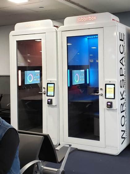 Jfk T4 Introduces Jabbrrbox Smart Work Booths Passenger Terminal Today