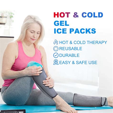 Buy Tutmyrea Ice Packs For Injuries Reusable 8 Pack Soft Gel Ice Pack