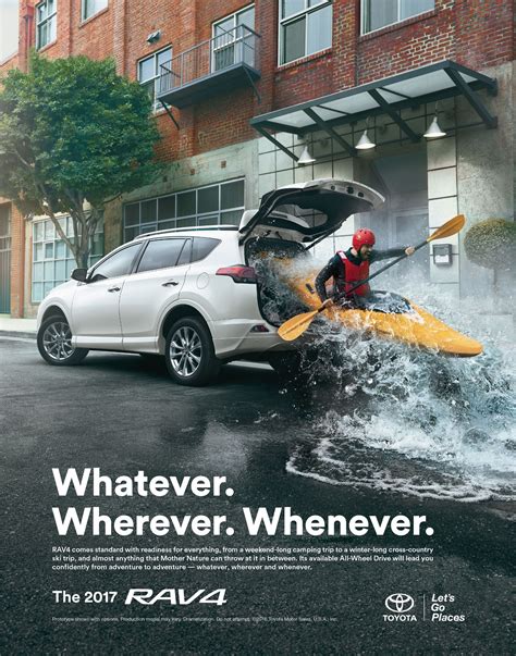 toyota adventure anywhere ads of the world™ car advertising design