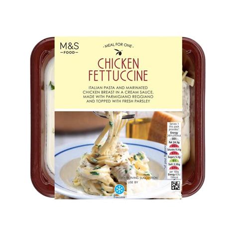 Mands Chicken And Parmesan Fettuccine Ocado