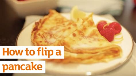 How To Flip A Pancake Recipe Sainsburys Youtube