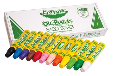 Crayola Oil Pastels Classpack Classroom Essentials Scholastic Canada