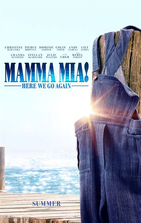 Something familiar, and often unpleasant or unwelcome, is happening again. Trailer To Mamma Mia! Here We Go Again - blackfilm.com ...