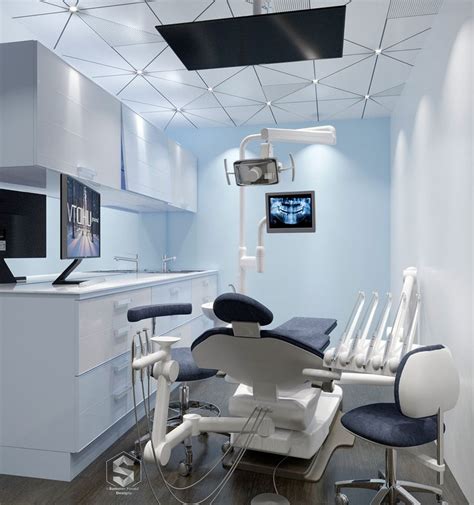 Dental Clinic Interior Design On Behance Clinic Interior Design