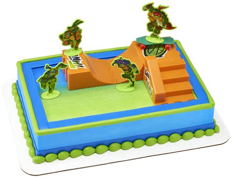 Buy Decoset® Teenage Mutant Ninja Turtles Tmnt Rise Up Cake Topper 6 Piece Birthday Decoration