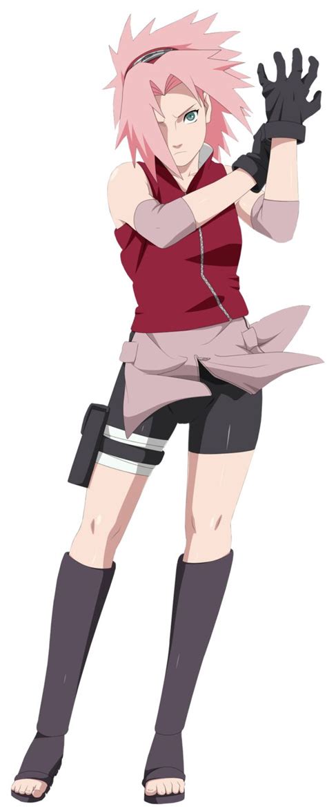 Haruno Sakura Render By Kangaroogi On Deviantart Naruto Anime Sakura Haruno Naruto Uzumaki