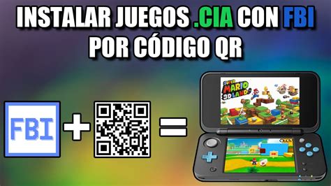 Los códigos qr están muy de moda para conocer desde los platos de un restaurante a los precios de una cafetería , pero no creas que necesitas aplicaciones para leerlos en tu móvil: Como INSTALAR JUEGOS de 2DS/3DS con FBI por CODIGO QR + PAGINAS DE DESCARGA. MUY FACIL. - YouTube