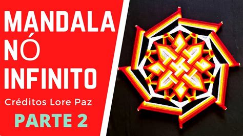 Como Fazer Mandala De Linhas Pontas N Infinito Parte Youtube