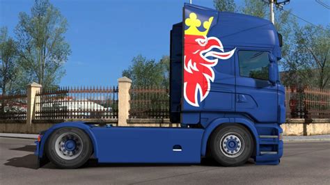Scania R Rjl Simple Griffin Paintjob By L Zzy Truck My Xxx Hot Girl
