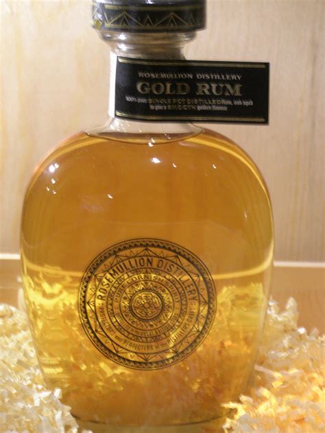 Rosemullion Gold Rum 70cl A T From Cornwall