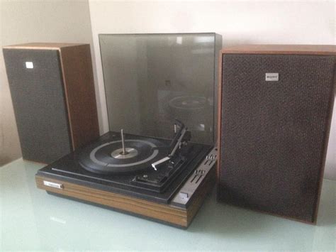 Vintage Ferguson Record Player And Speakers Working In Stratford