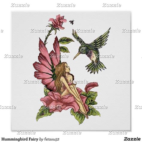 Hummingbird Fairy Poster Elves Fantasy Fantasy Art Elf Images Bird