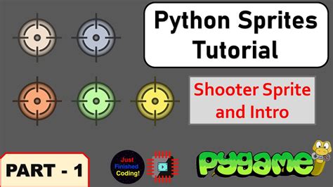 How To Use Sprites In Pygame Part 1 Intermediate Python Tutorial