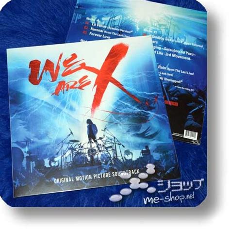X Japan We Are X Original Motion Picture Soundtrack 2lp Eu