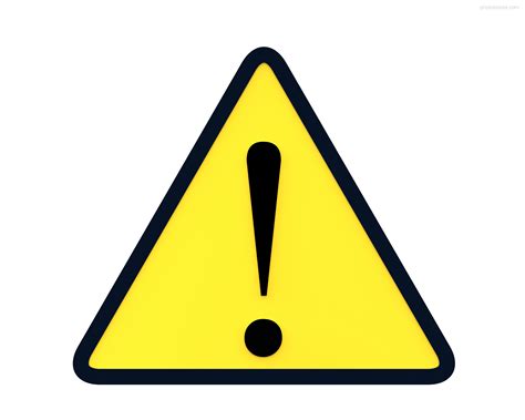 Yellow Warning Sign Clipart Best