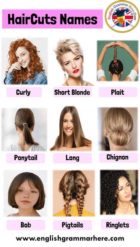 haircut names for female intsorts