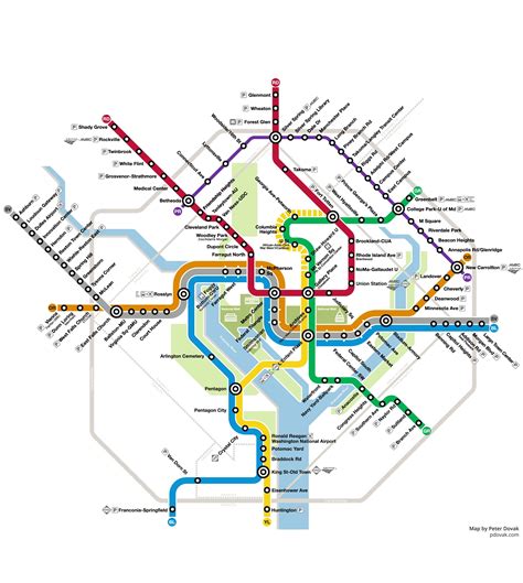 Purple Line Metro Map Campus Map