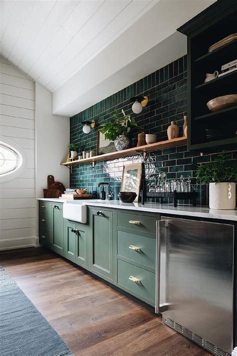Emerald Green Kitchen Cabinets Vlrengbr