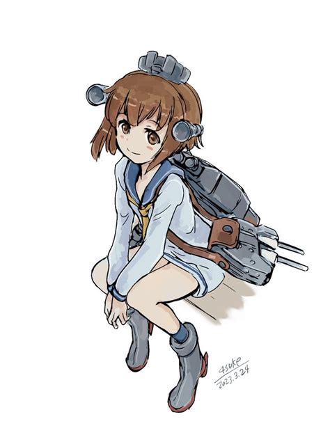 Yukikaze Kantai Collection Drawn By Suke Danbooru