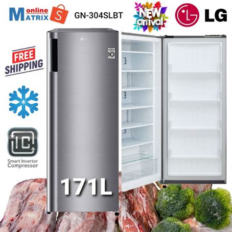 Lg Vertical Freezer With Smart Invertor Compressor Gn 304slbt Upright