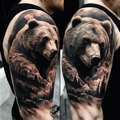 98 Bear Tattoo Ideas Created With Ai Artaistry