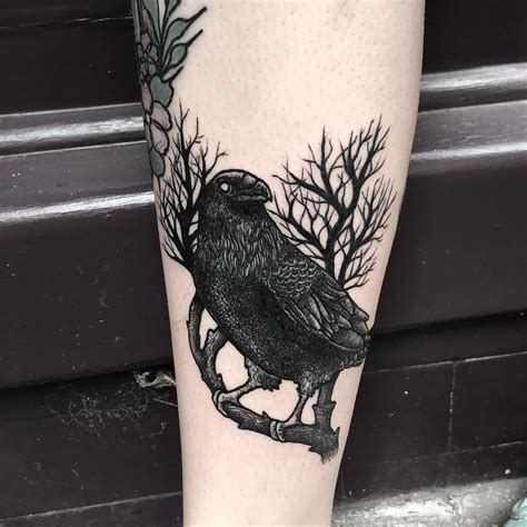 80 Beautiful Raven Tattoo Designs Select Yours Today