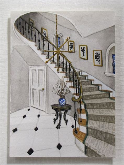 Ideas for curved stairway | Interior design renderings ...