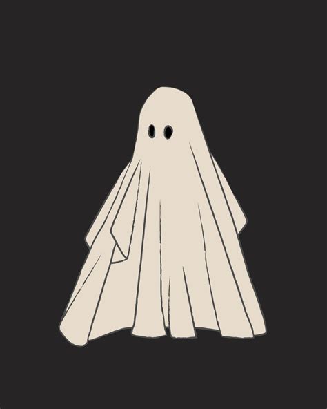 vintage halloween illustration posters ghosts etsy