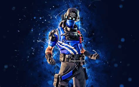 You can also upload and share your favorite neon fortnite wallpapers. Download wallpapers Carbon Commando, 4k, blue neon lights ...