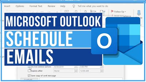 How To Schedule An Email In Microsoft Outlook Think Tutorial Vrogue