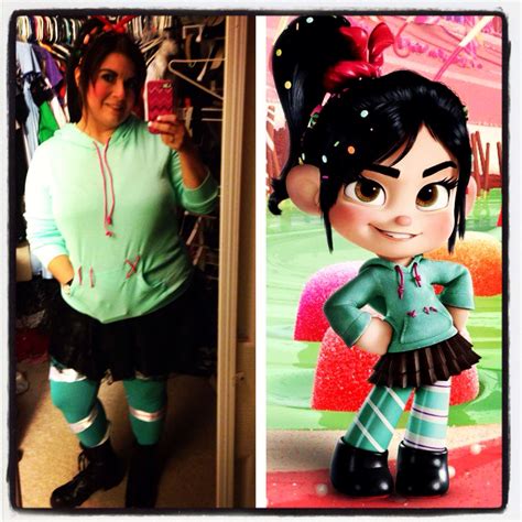 Comparison Of Vanellope Vanellope Vonschweetz Halloween