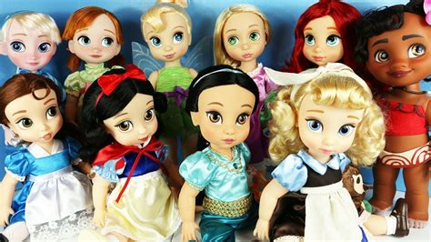 Disney Animators Collection Dolls Unboxing Princess Ariel Belle