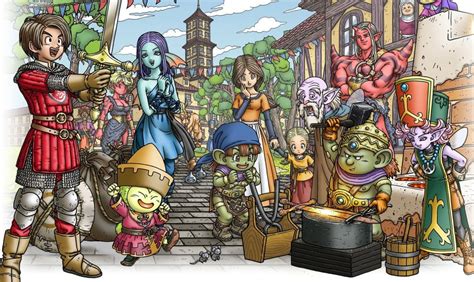 Dragon Quest X Offline Has Been Confirmed For Switch Launches In Japan Next February Nintendo