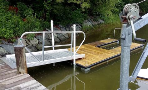 Diy Floating Dock Gangway How To Build A Floating Dock With Plastic