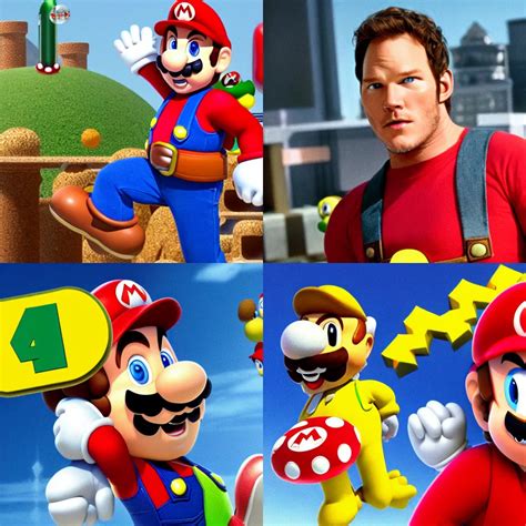 Chris Pratt As Super Mario In The Super Mario Movie Stable Diffusion Openart