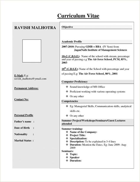 Or, keep scrolling to browse our selection of free downloadable resume templates for microsoft word. Bba Fresher Resume format Doc Bca Resume format for Freshers Zoroaggs in 2020 | Resume format ...