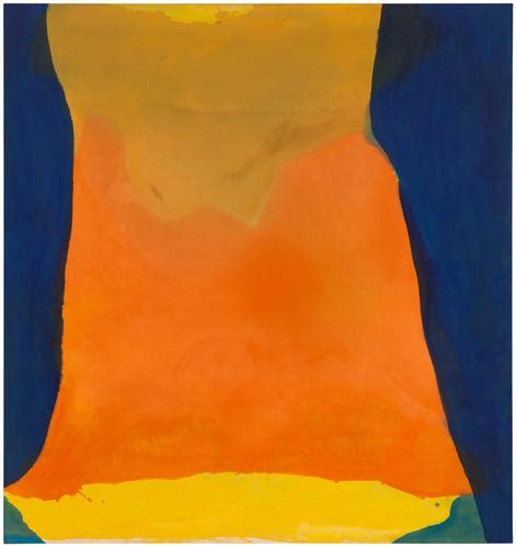 Orange Mood Artworks Helen Frankenthaler Foundation
