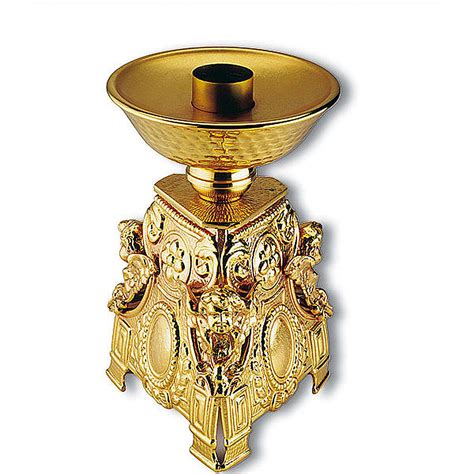 Altar Candle Holder With Putti And Ornaments Online Sales On