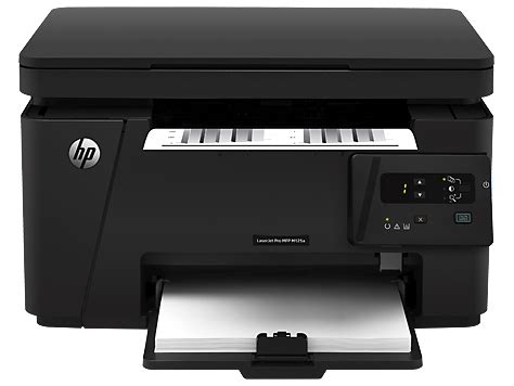 Create an hp account and register your printer; HP LaserJet Pro MFP M125a