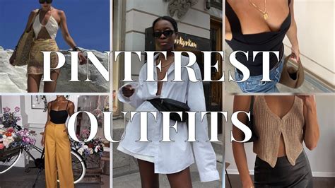 Recreating Pinterest Outfits For Summer Youtube