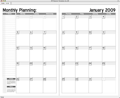 The Printable 2 Page Per Month 55 X 85 Calendar 2020 Planner