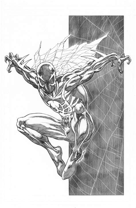 Spider Men Series Spider Man 2099 By Sheldongoh On Deviantart Marvel