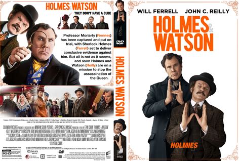 Third time's not the charm for ferrell & reilly. Holmes & Watson DVD Cover | Cover Addict - Free DVD ...
